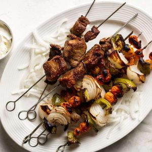 lamb shashlik 🧅🫑🍅🐑