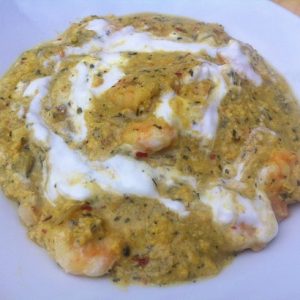 tandoori king prawn passanda