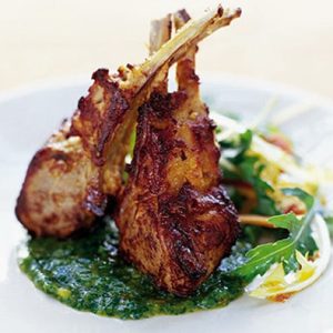 tandoori lamb chops 🐑🥩🧅(two pieces)